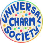 the universal charm society logo